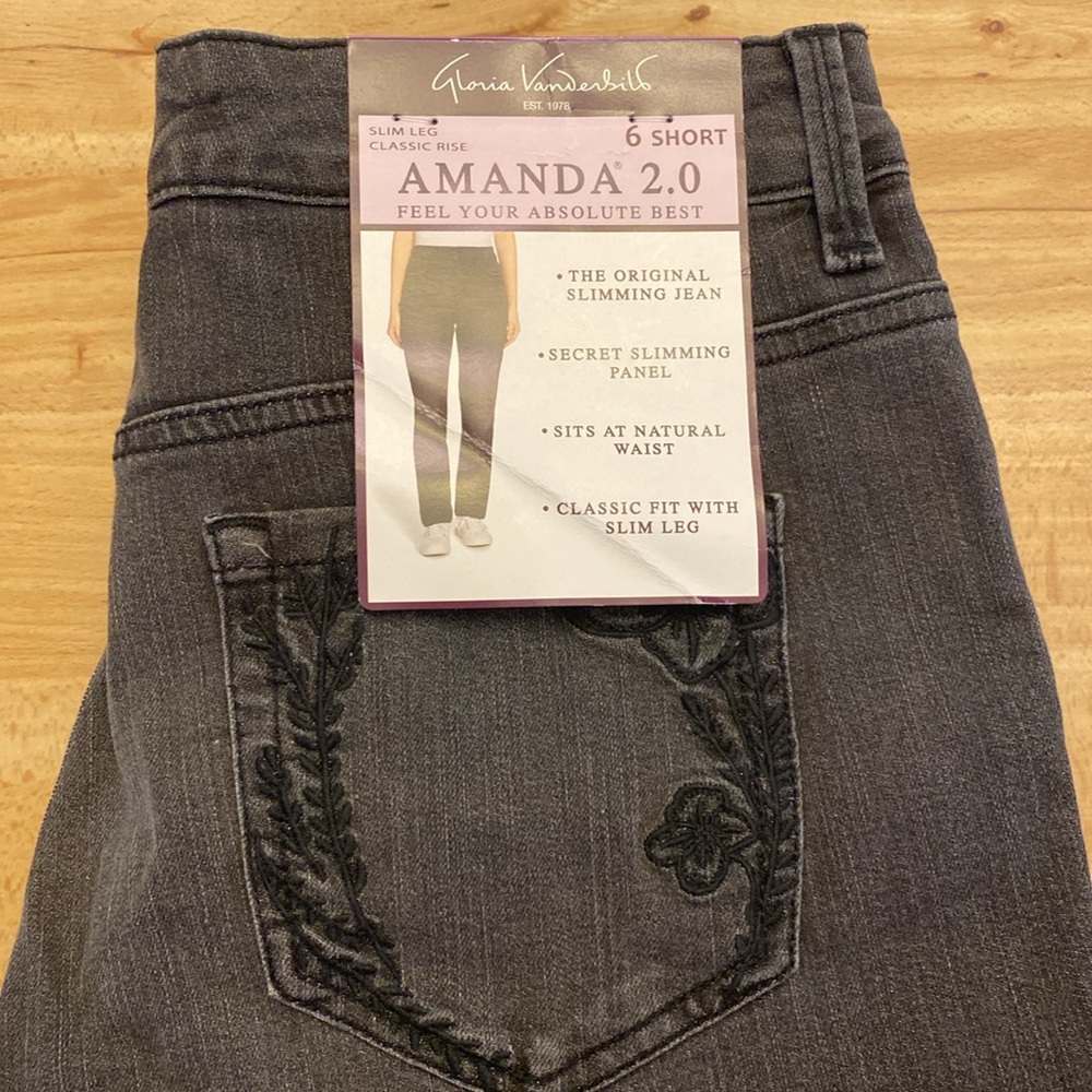 GV Amanda 2.0 Classic Rise Original Slimming Jean NWT